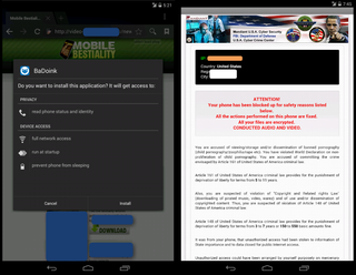 Illustration for article titled Android Ransomware Resurfaces as Malware-for-Hire